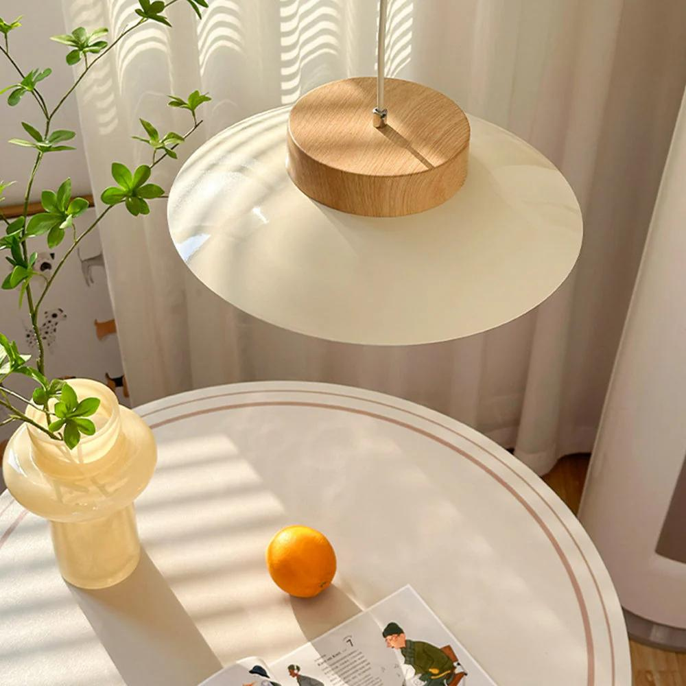 Japandi Crème Hanglamp – Minimalistisch & Stijlvol-light decor-De Bazelaar