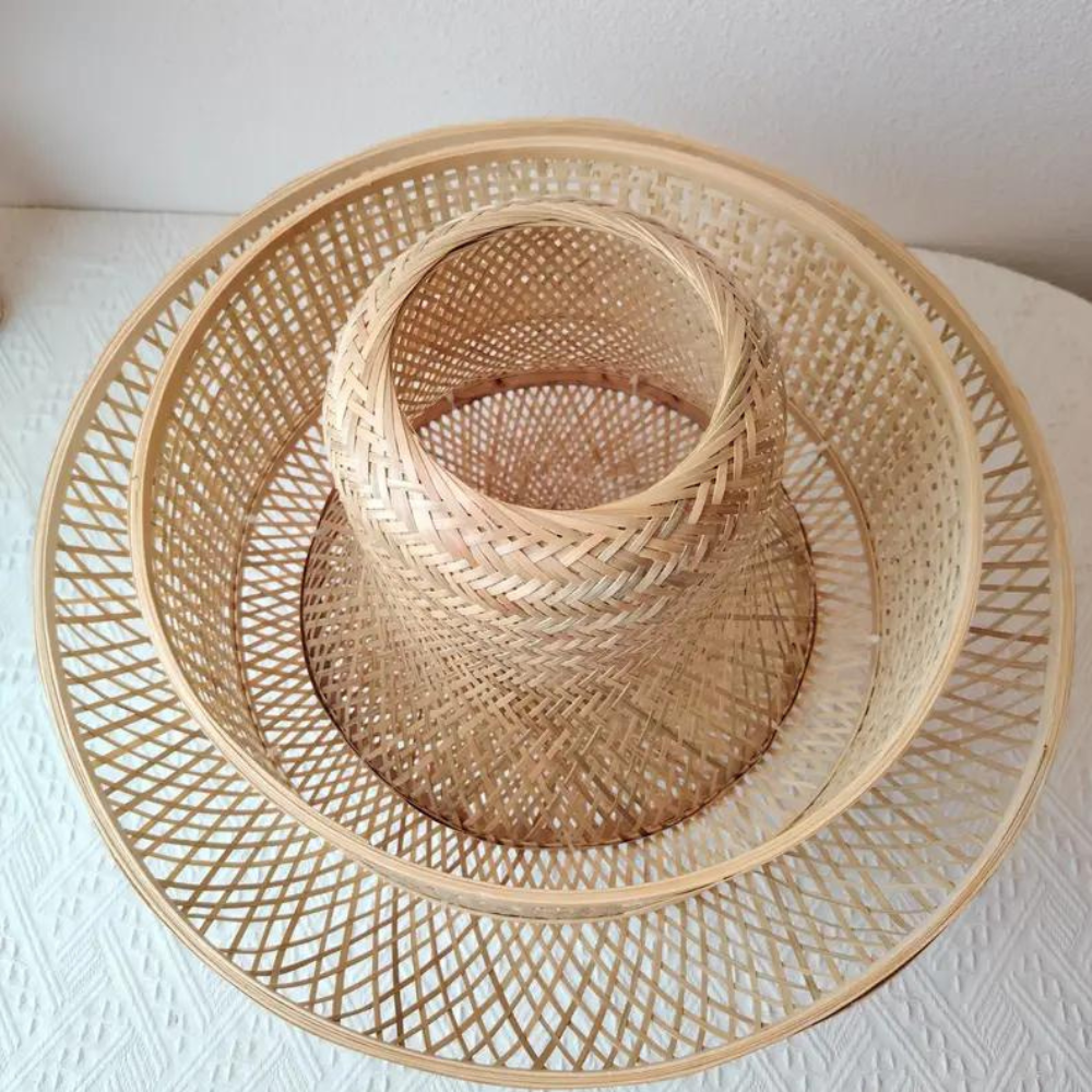 Hanglamp Melkweg – Art Deco Bamboe Design-light decor-De Bazelaar