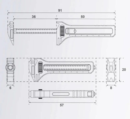 Alloy Multi-Tool | Alledaags Gereedschap