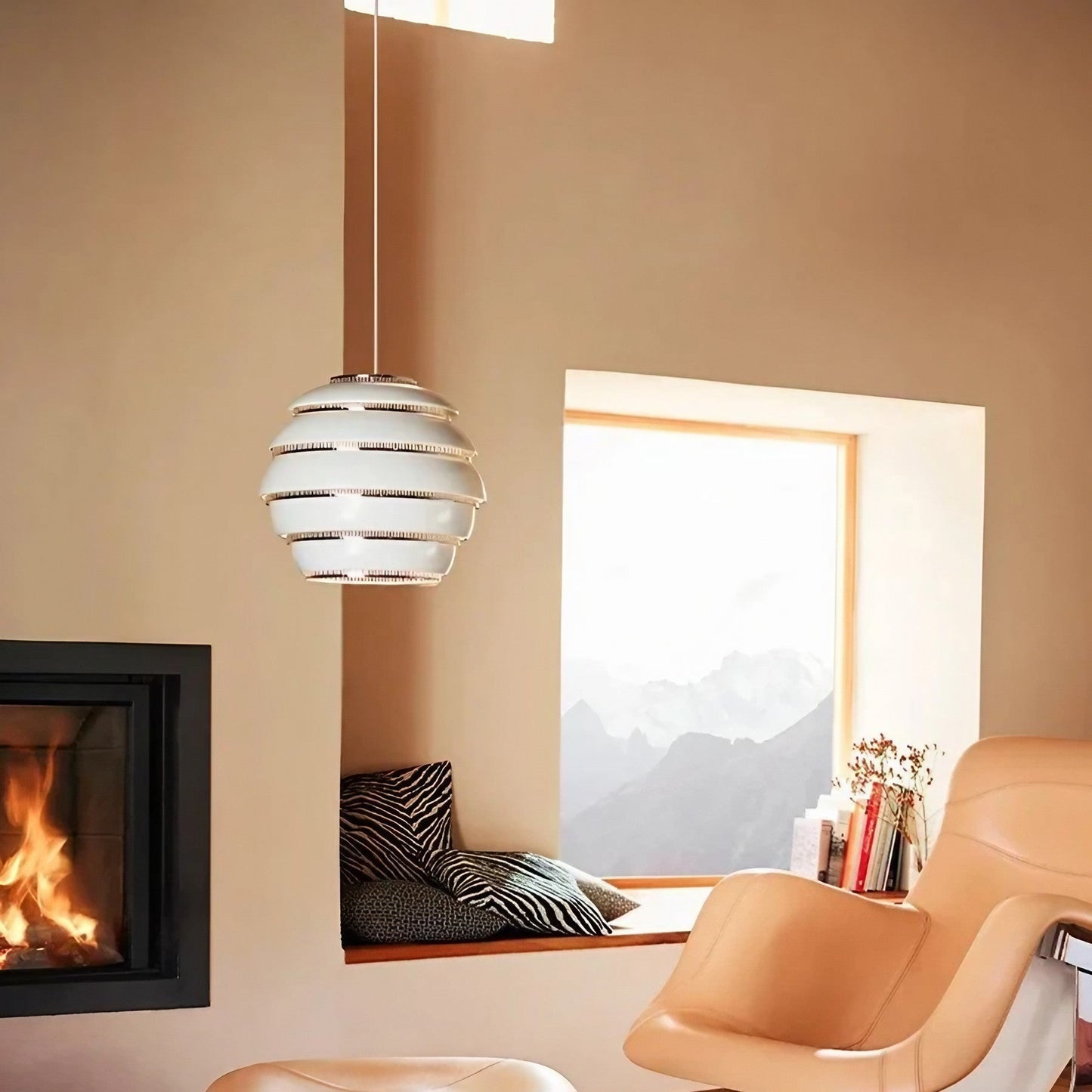 Minimalistische Plafondlamp met Diffuus Licht-light decor-De Bazelaar