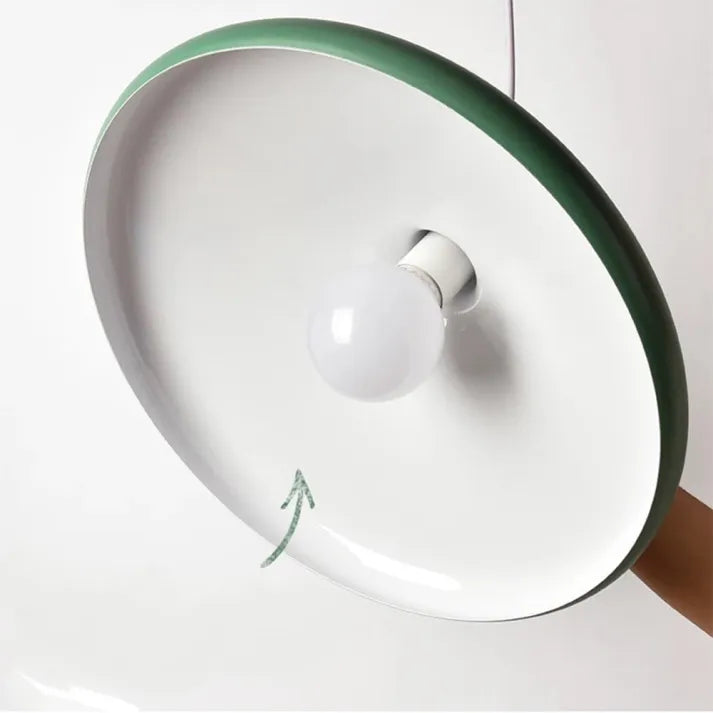 Conische Metalen Hanglamp Macaron - Minimalistisch en Stijlvol Description:-light decor-De Bazelaar