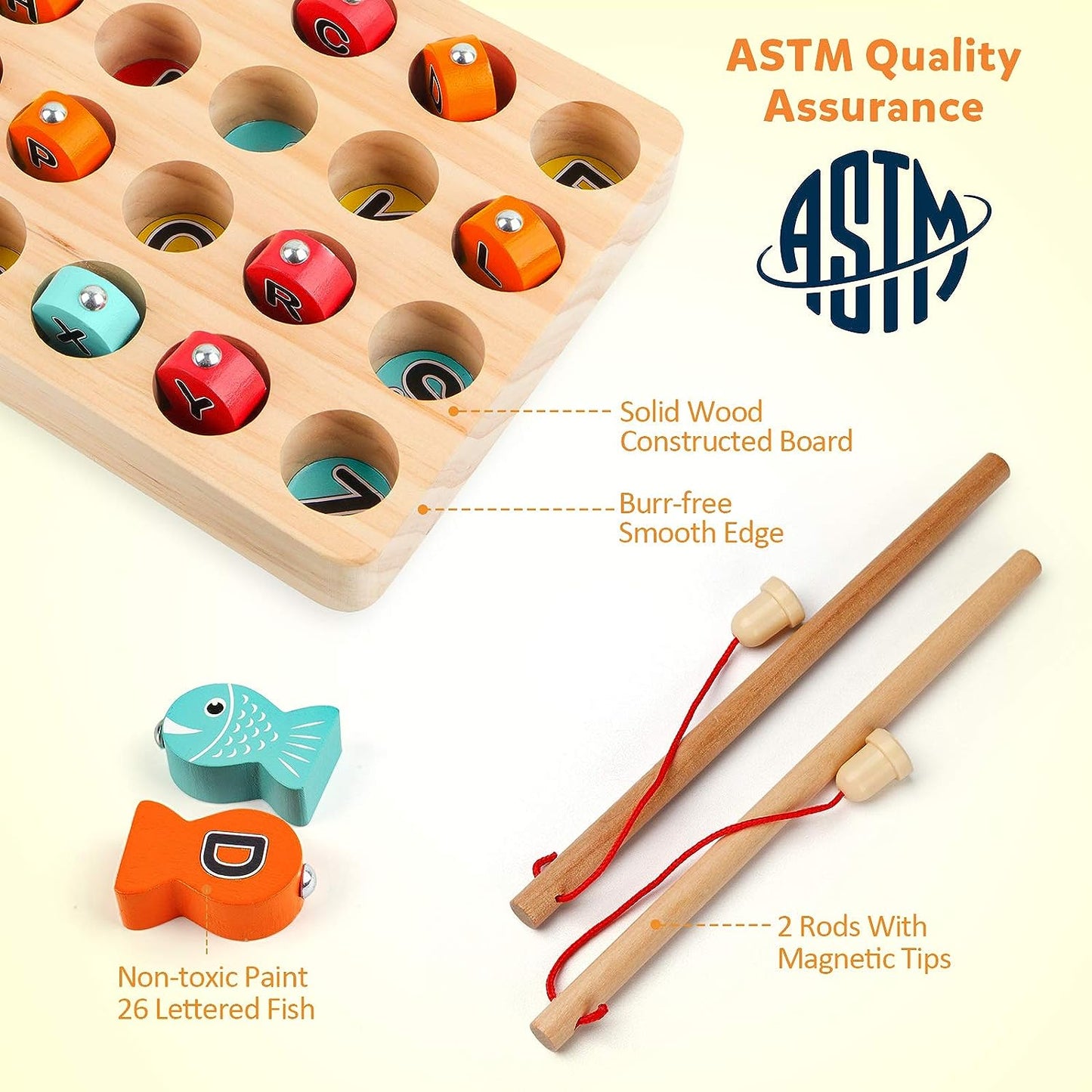 Betoverend Magnetisch Visspel - Educatief Speelplezier voor Peuters-Toys-De Bazelaar