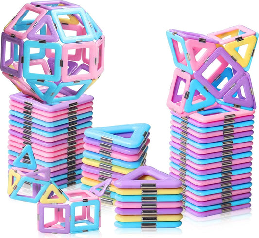 Magnetische Tegels - Eindeloze Bouwavonturen Creëren-Toys-De Bazelaar