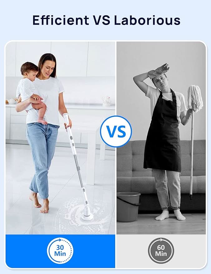 TurboScrub™ | Uw Ultieme Schoonmaakassistent!