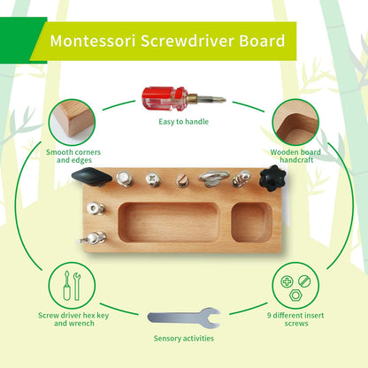 Educatief Montessori Busy Board - Creatieve Ontwikkeling voor Kinderen-Toys-De Bazelaar