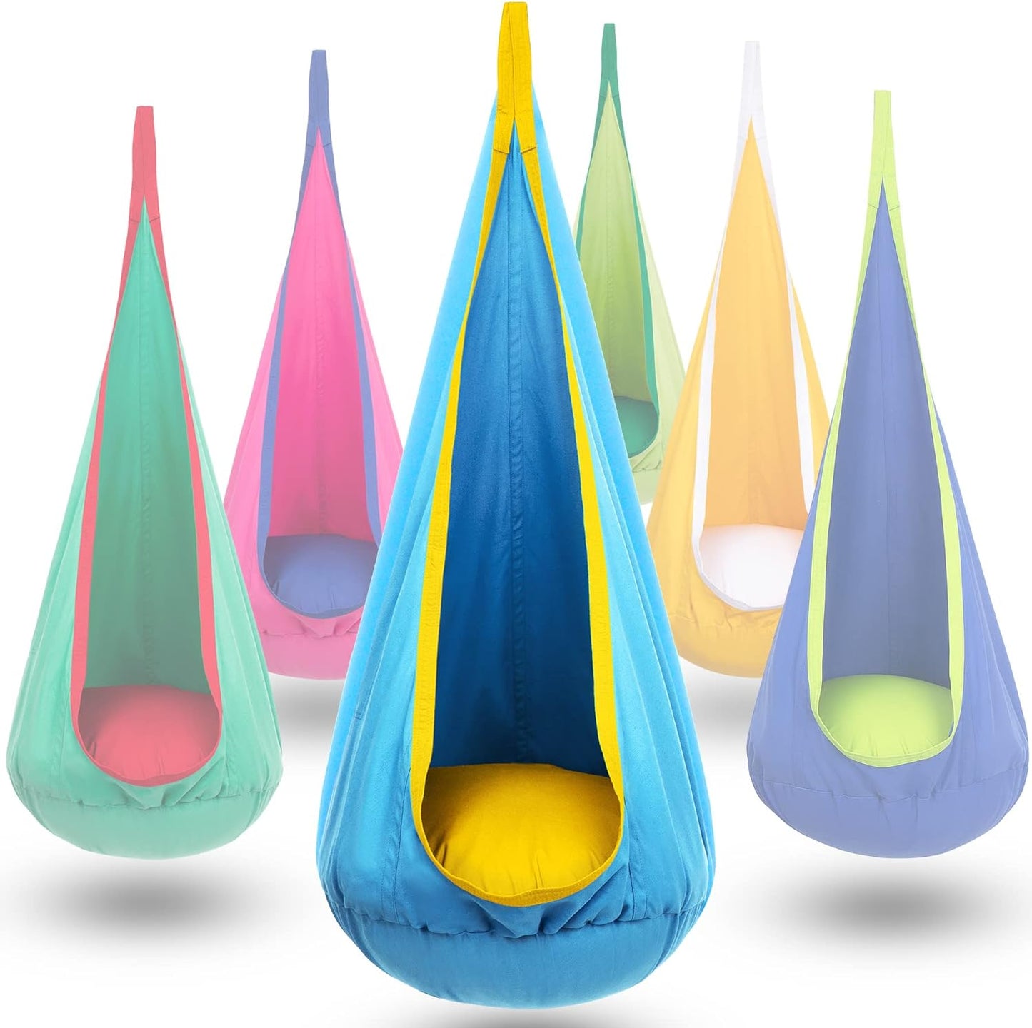 HangingJoy Kinderhangmat - Speelparadijs van Rust - Comfort en Creativiteit-Toys-De Bazelaar