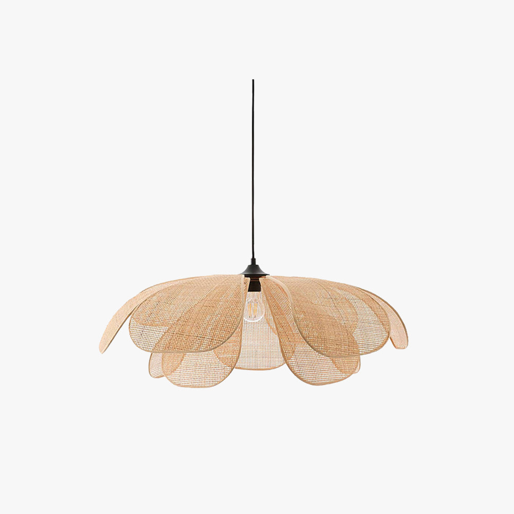 Hanglamp van duurzaam riet – NaturelChic design-light decor-De Bazelaar