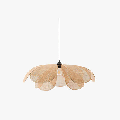 Hanglamp van duurzaam riet – NaturelChic design-light decor-De Bazelaar