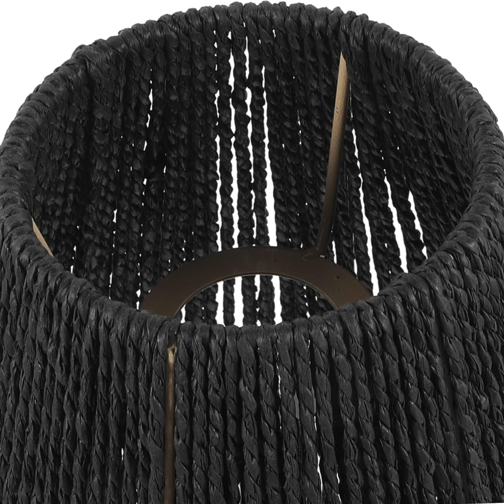 Handgemaakte Hanglamp van Papieren Touw-light decor-De Bazelaar