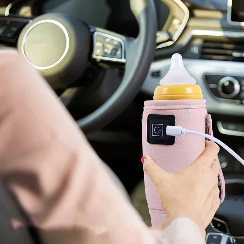 Draagbare USB Melkverwarmer - Warm Melk Overal Op - Handig en Efficiënt-Bottle Warmers-De Bazelaar
