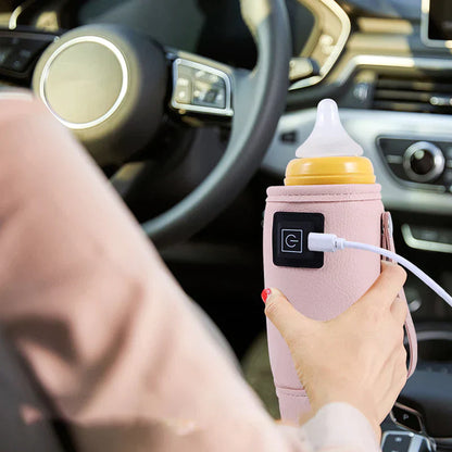 Draagbare USB Melkverwarmer - Warm Melk Overal Op - Handig en Efficiënt-Bottle Warmers-De Bazelaar