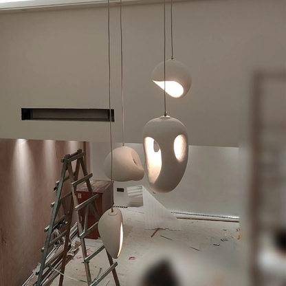 Hanglamp met Organische Stijl en Warm Licht-light decor-De Bazelaar