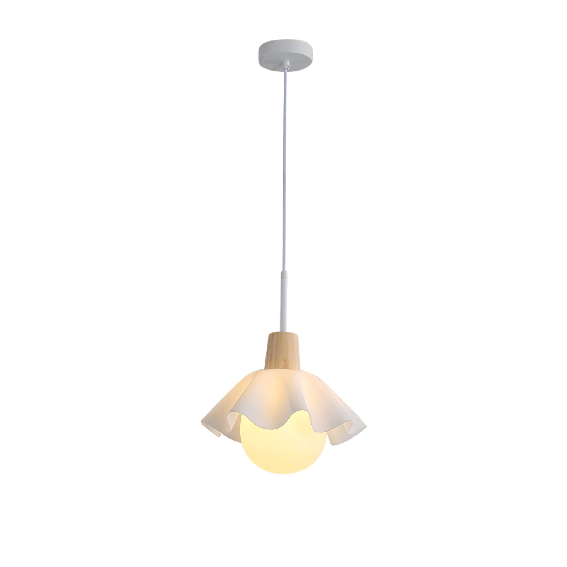 Noordse Houten Hanglamp – Minimalistisch & Verfijnd-light decor-De Bazelaar