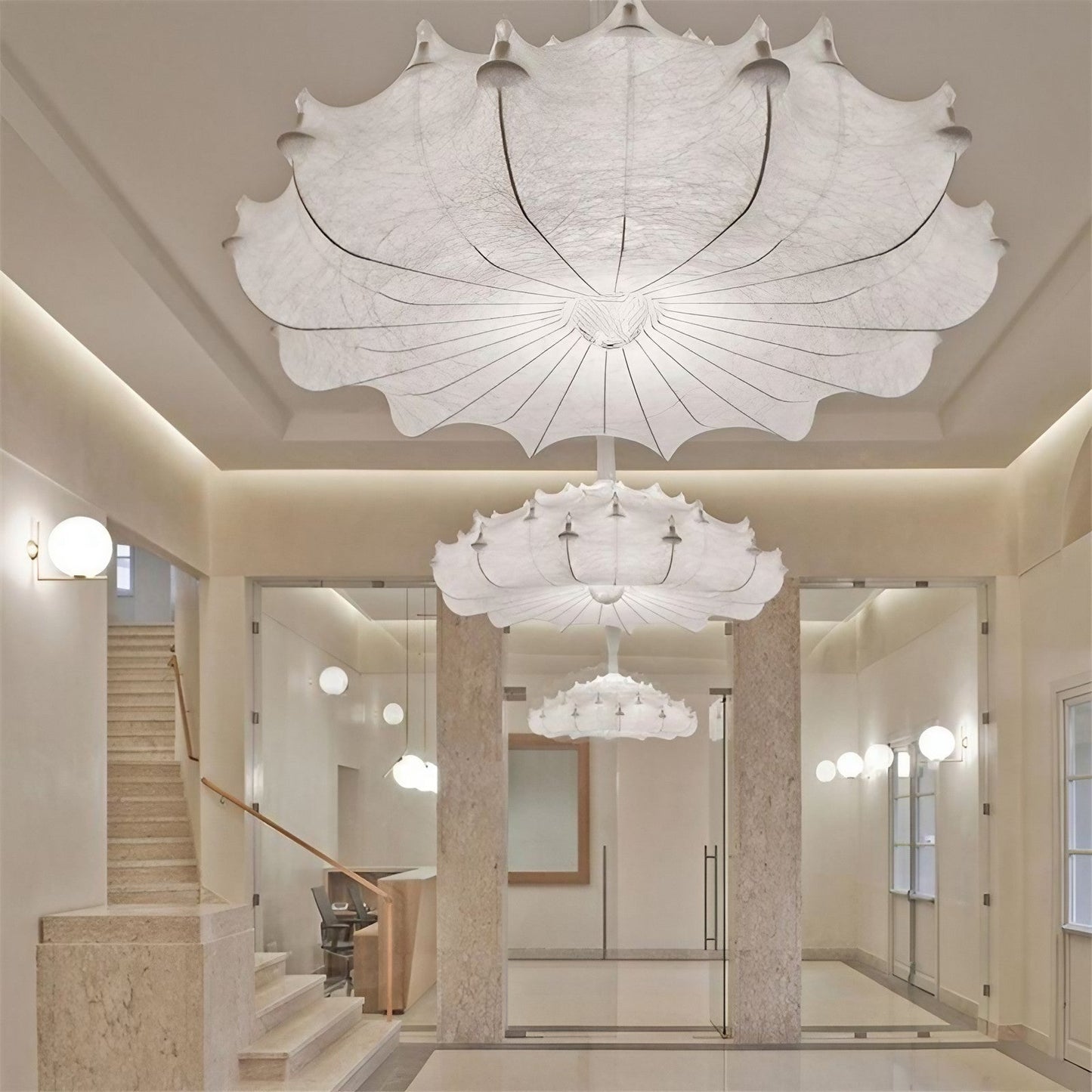 Nordic Cocoon LED Hanglamp - Tijdloze Elegantie-light decor-De Bazelaar