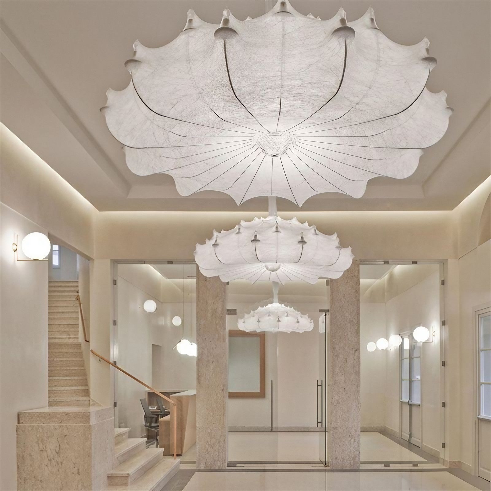 Nordic Cocoon LED Hanglamp - Tijdloze Elegantie-light decor-De Bazelaar