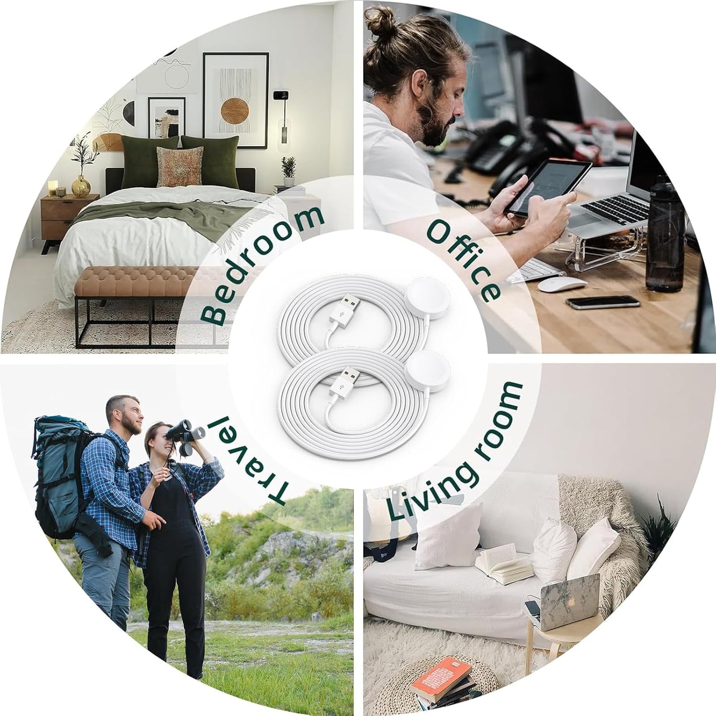 Magnetisches Ladegerät – Schnelles und sicheres Laden für die Apple Watch 