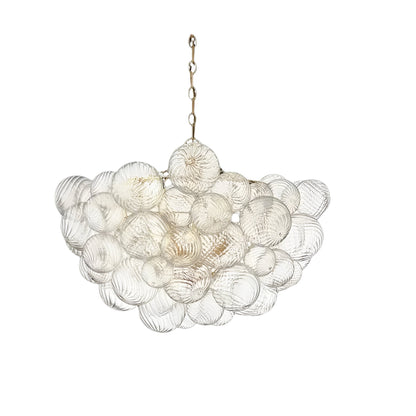 Cluster Ribbed Bubble Kroonluchter - Luxe en Stijlvol Design-light decor-De Bazelaar