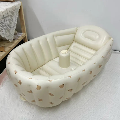 BabyBath Pro - Draagbaar - Opblaasbaar - Ultiem Badplezier-Baby bath-De Bazelaar