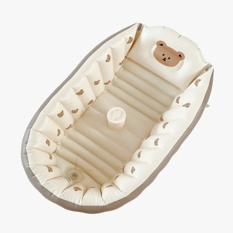 BabyBath Pro - Draagbaar - Opblaasbaar - Ultiem Badplezier-Baby bath-De Bazelaar