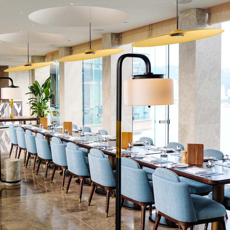 Akoestische LED-lamp met Verstelbare Hoogte-light decor-De Bazelaar