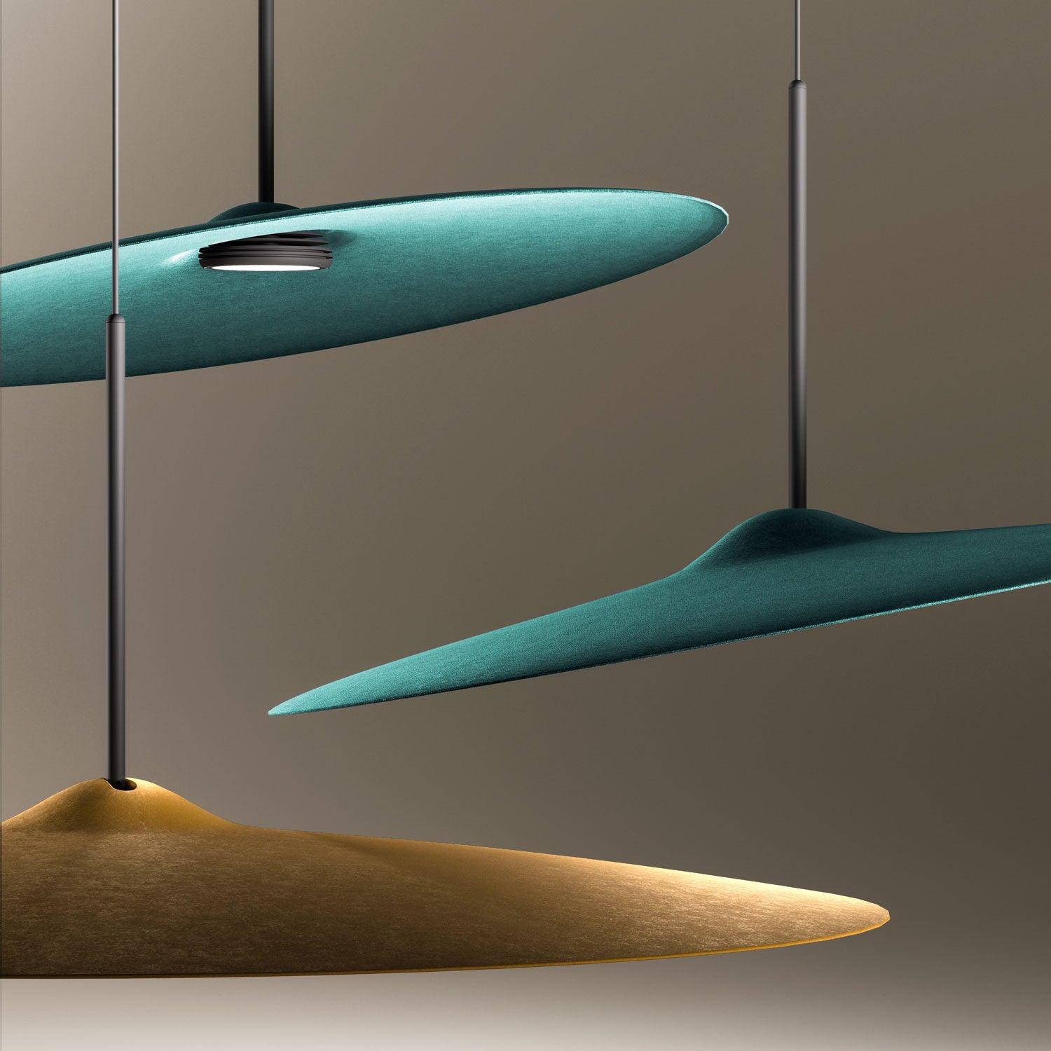 Akoestische LED-lamp met Verstelbare Hoogte-light decor-De Bazelaar