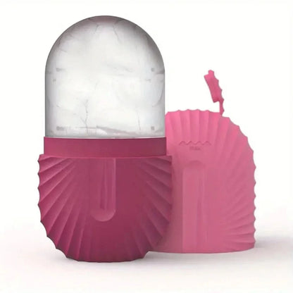 Gezichtsroller met ijs