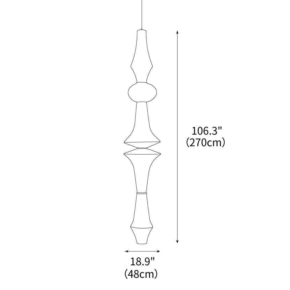 Akari Hanglamp – Handgemaakt Japans Design met Washi Papier-Lamps-De Bazelaar