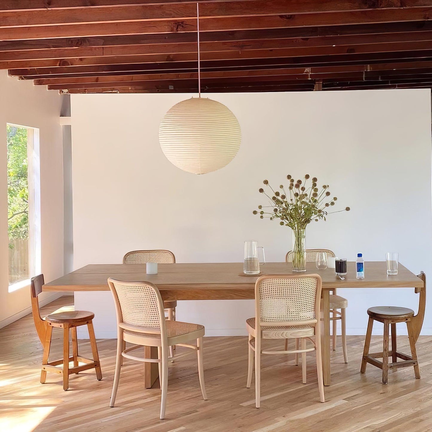 Japanse Hanglamp Akari – Elegant en Tijdloos-light decor-De Bazelaar