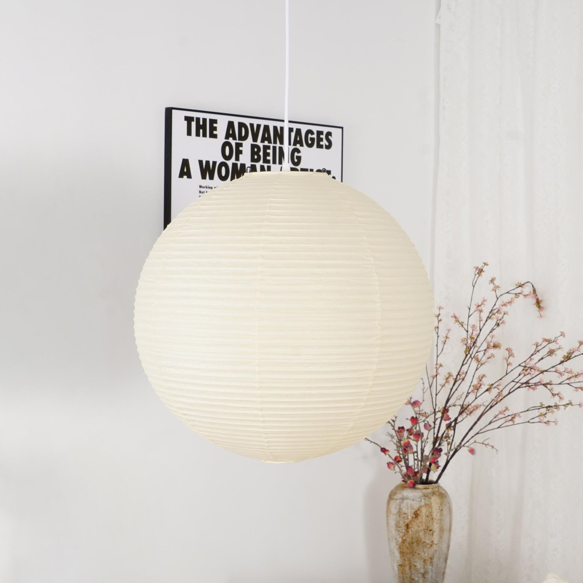 Japanse Hanglamp Akari – Elegant en Tijdloos-light decor-De Bazelaar