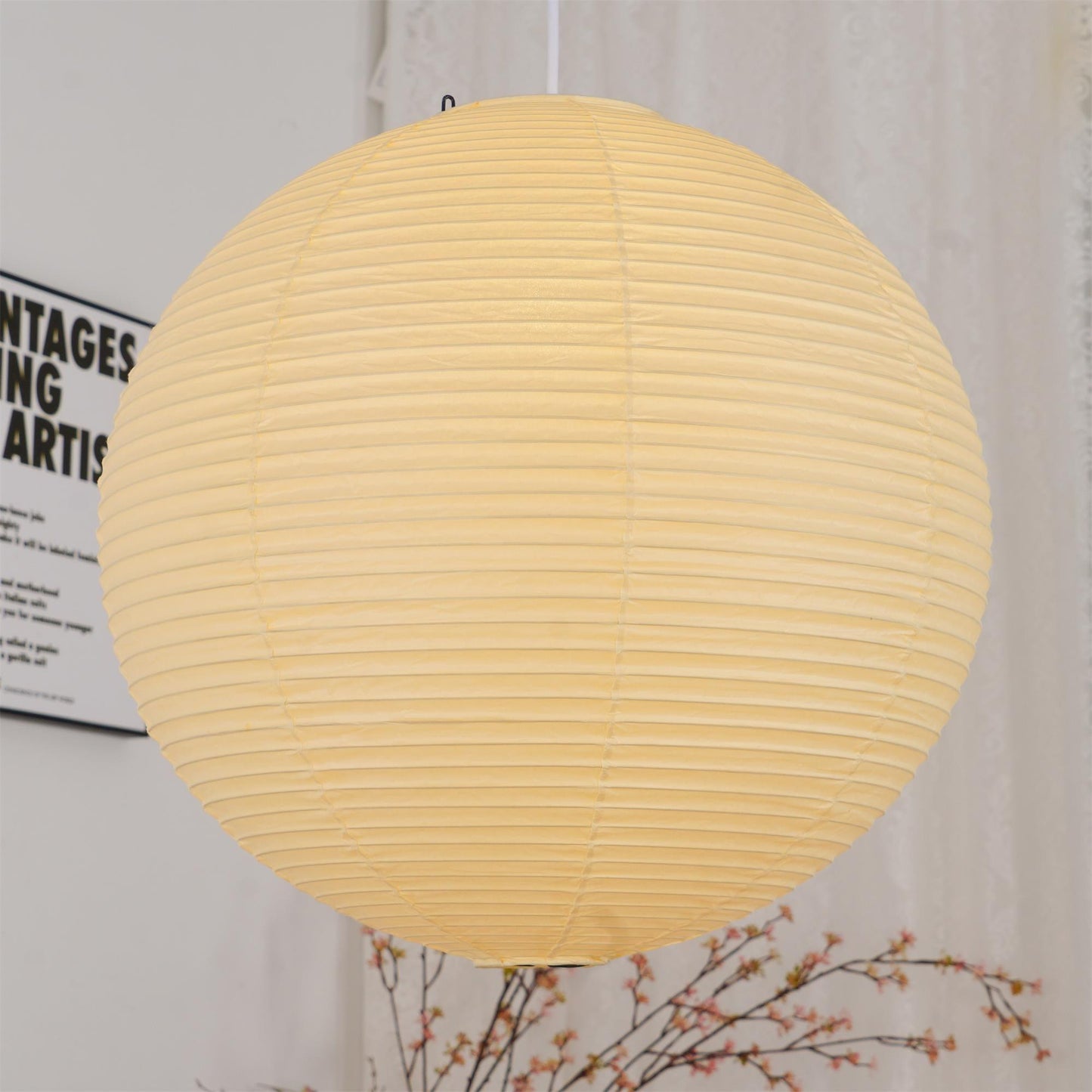 Japanse Hanglamp Akari – Elegant en Tijdloos-light decor-De Bazelaar