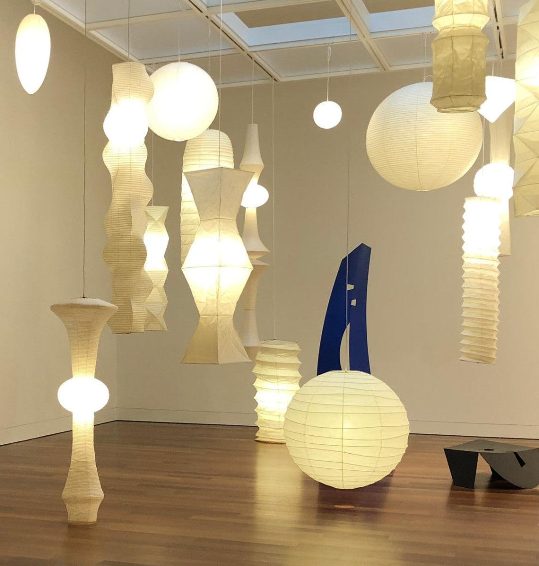 Akari Hanglamp – Handgemaakt Japans Design met Washi Papier-Lamps-De Bazelaar