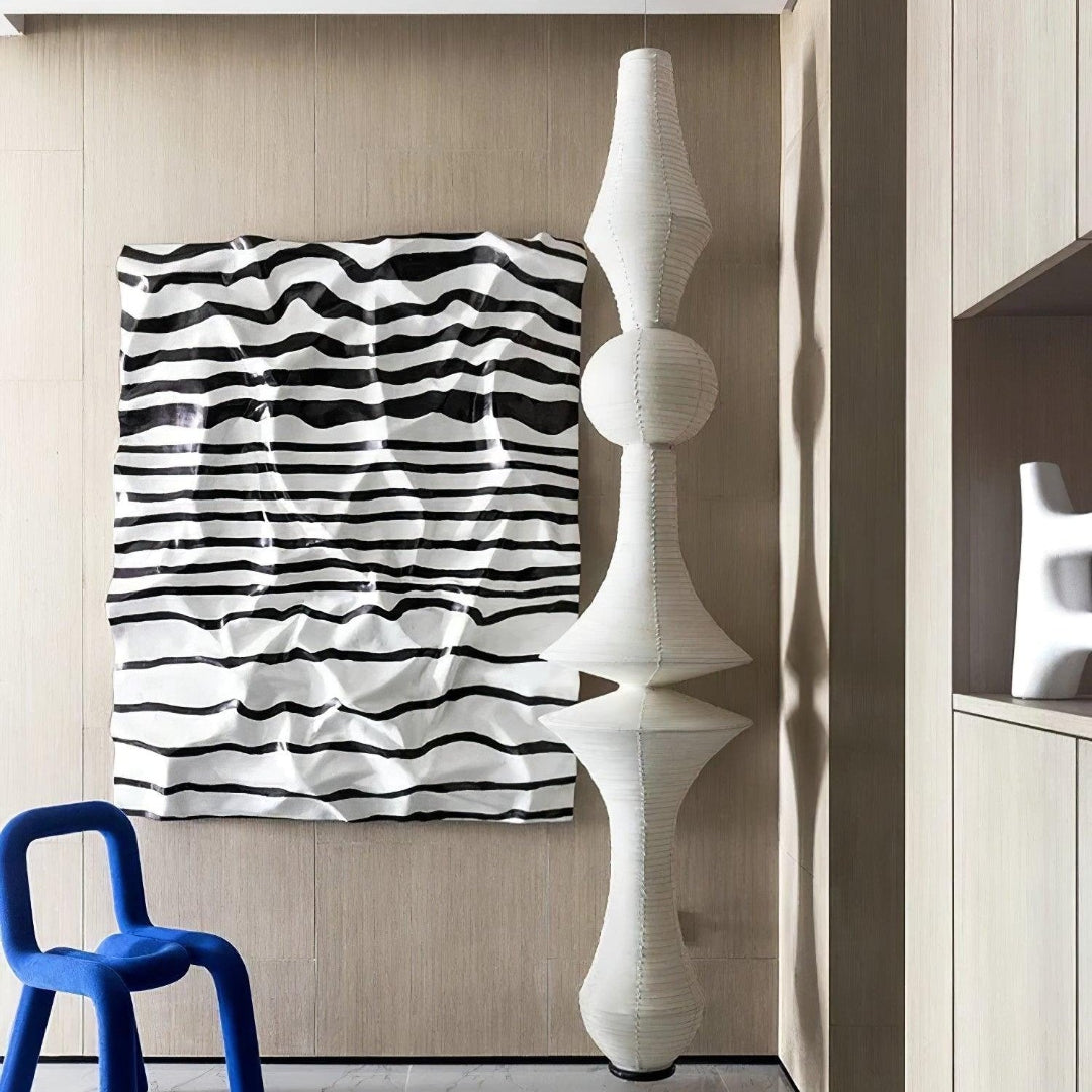 Akari Hanglamp – Handgemaakt Japans Design met Washi Papier-Lamps-De Bazelaar