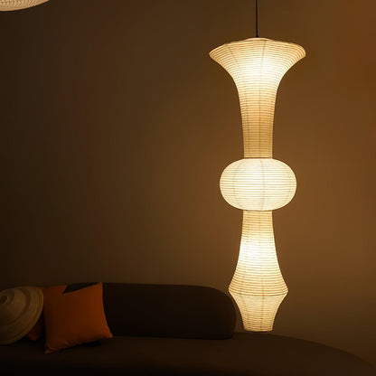 Akari Hanglamp – Handgemaakt Japans Design met Washi Papier-Lamps-De Bazelaar