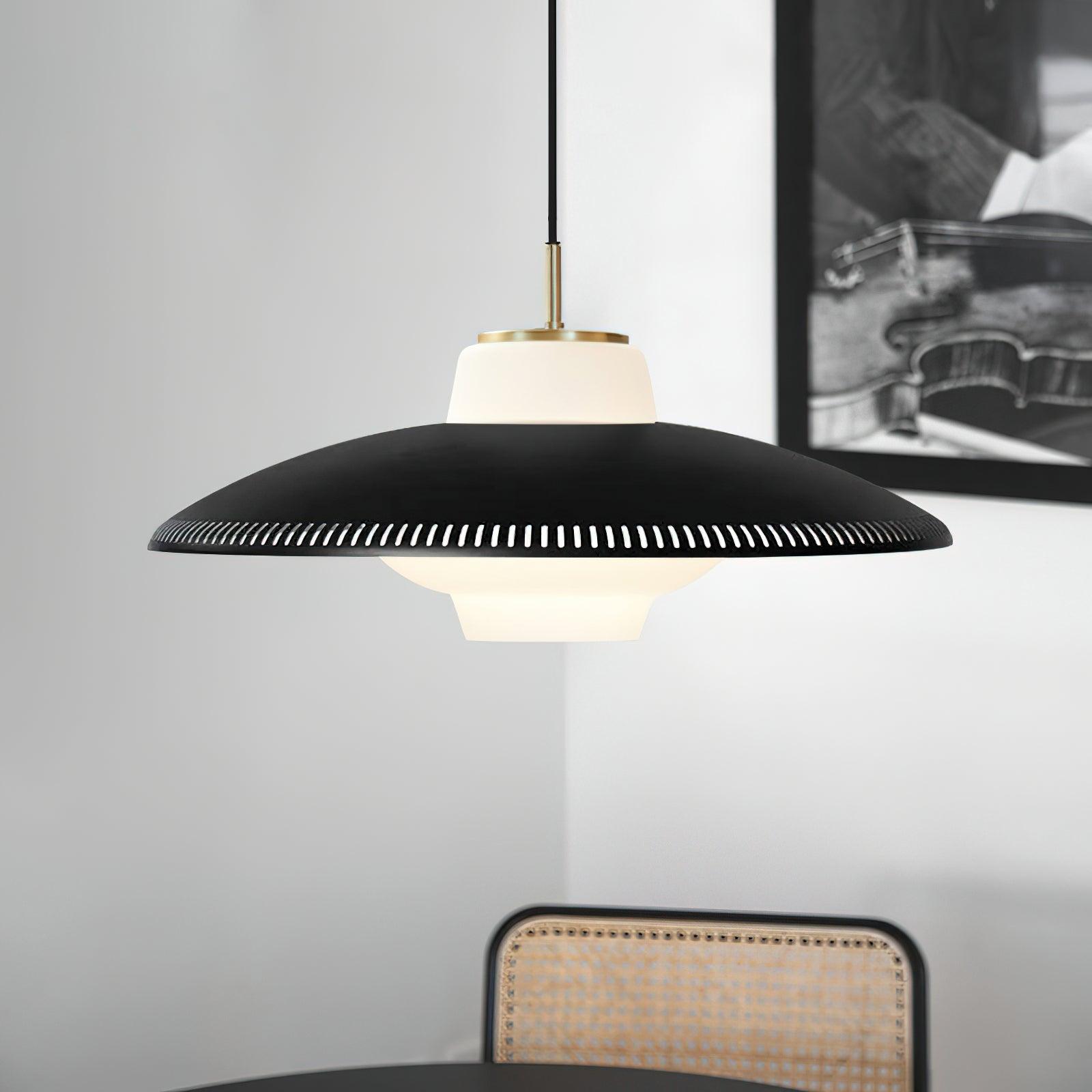 Alien Frisbee Hanglamp - Modern & Sfeervol Design-light decor-De Bazelaar