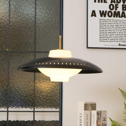 Alien Frisbee Hanglamp - Modern & Sfeervol Design-light decor-De Bazelaar