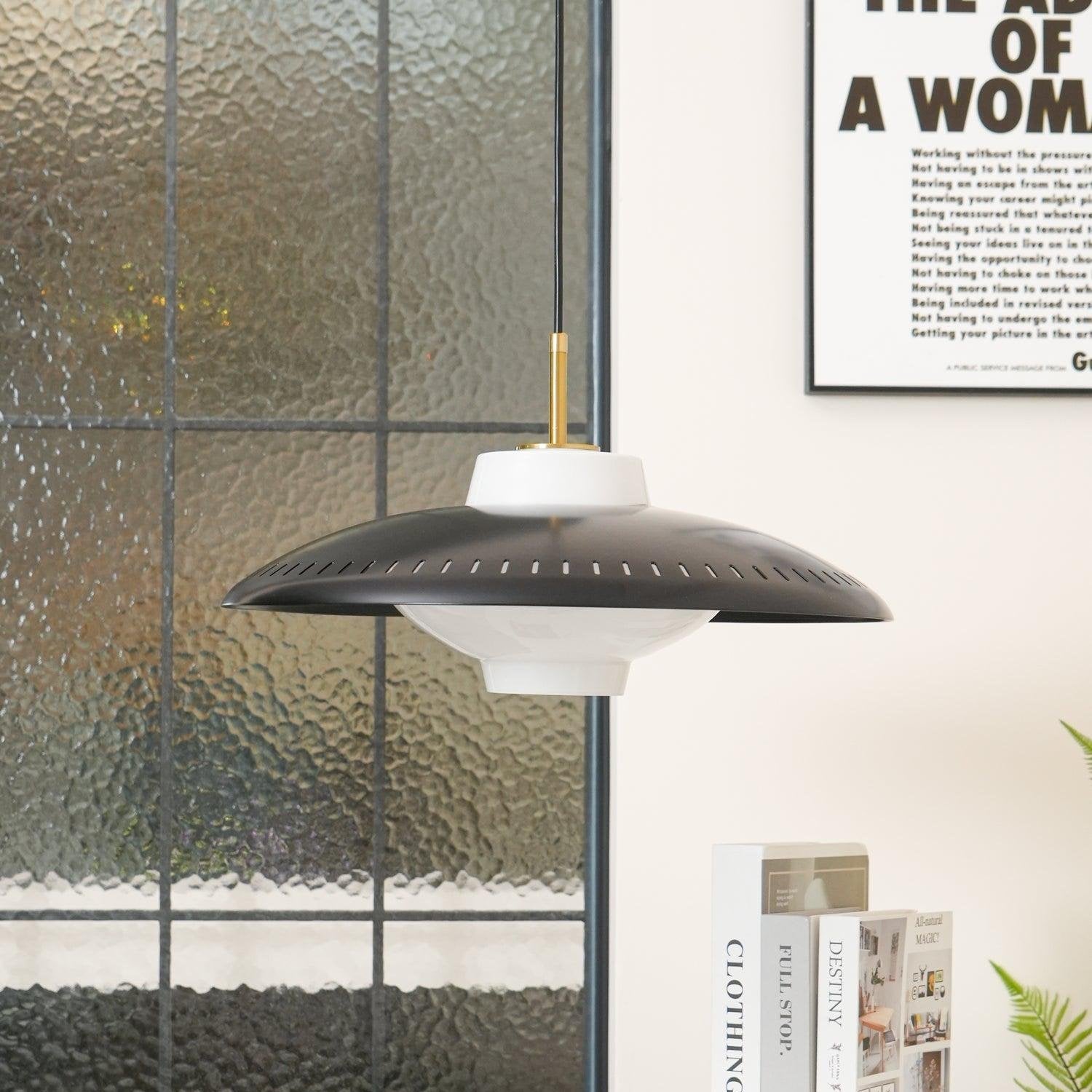 Alien Frisbee Hanglamp - Modern & Sfeervol Design-light decor-De Bazelaar