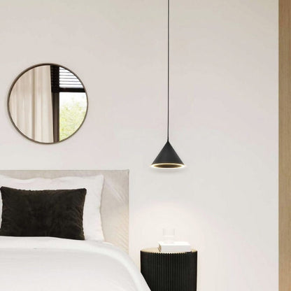 Moderne LED Ringhanglamp met Kegelvormig Design-light decor-De Bazelaar