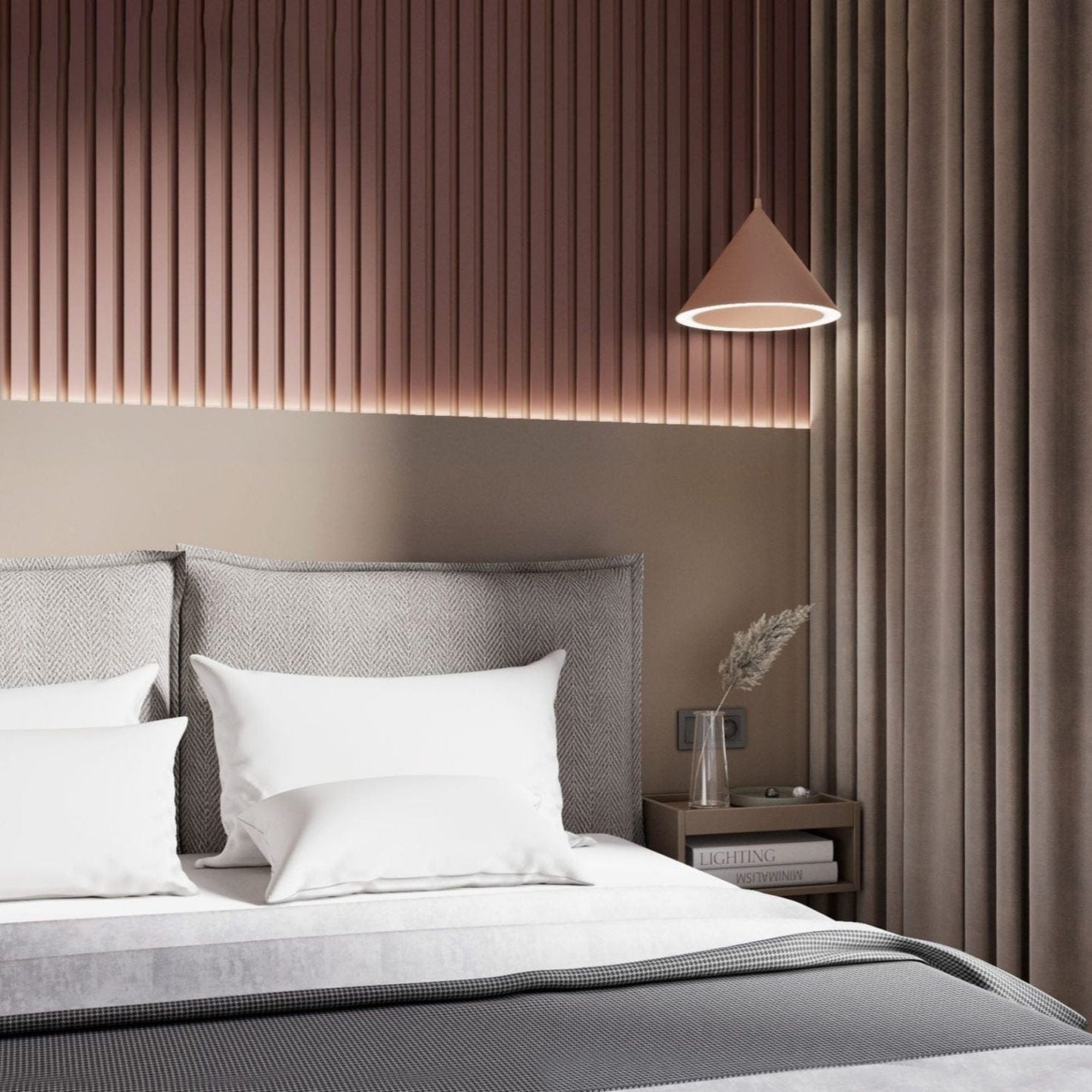 Moderne LED Ringhanglamp met Kegelvormig Design-light decor-De Bazelaar