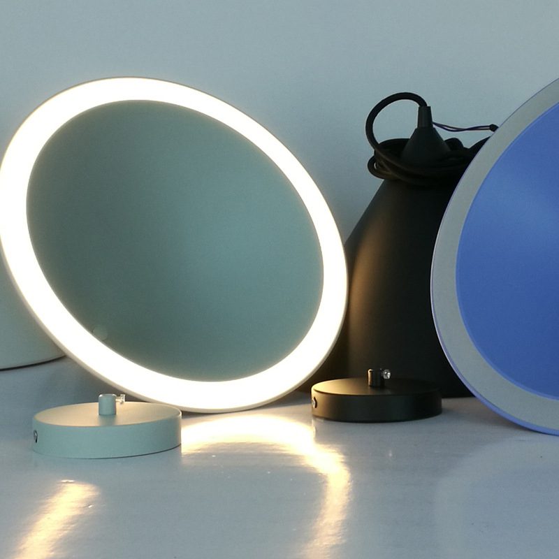 Moderne LED Ringhanglamp met Kegelvormig Design-light decor-De Bazelaar