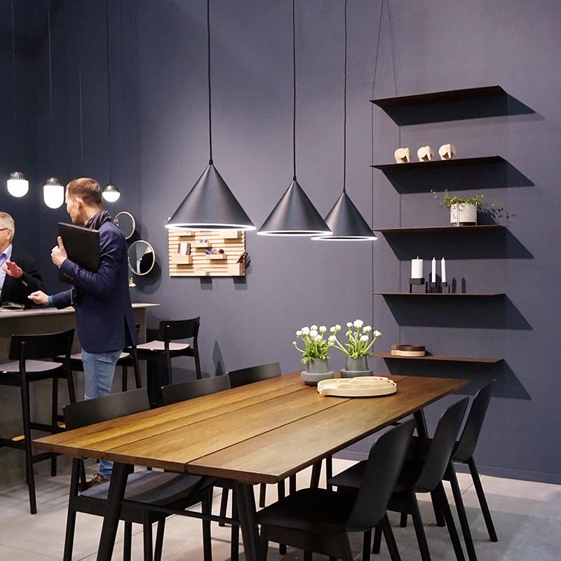 Moderne LED Ringhanglamp met Kegelvormig Design-light decor-De Bazelaar