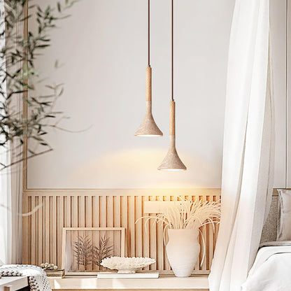 Aplomb Travertin Hanglamp - Elegant en Natuurlijk-light decor-De Bazelaar