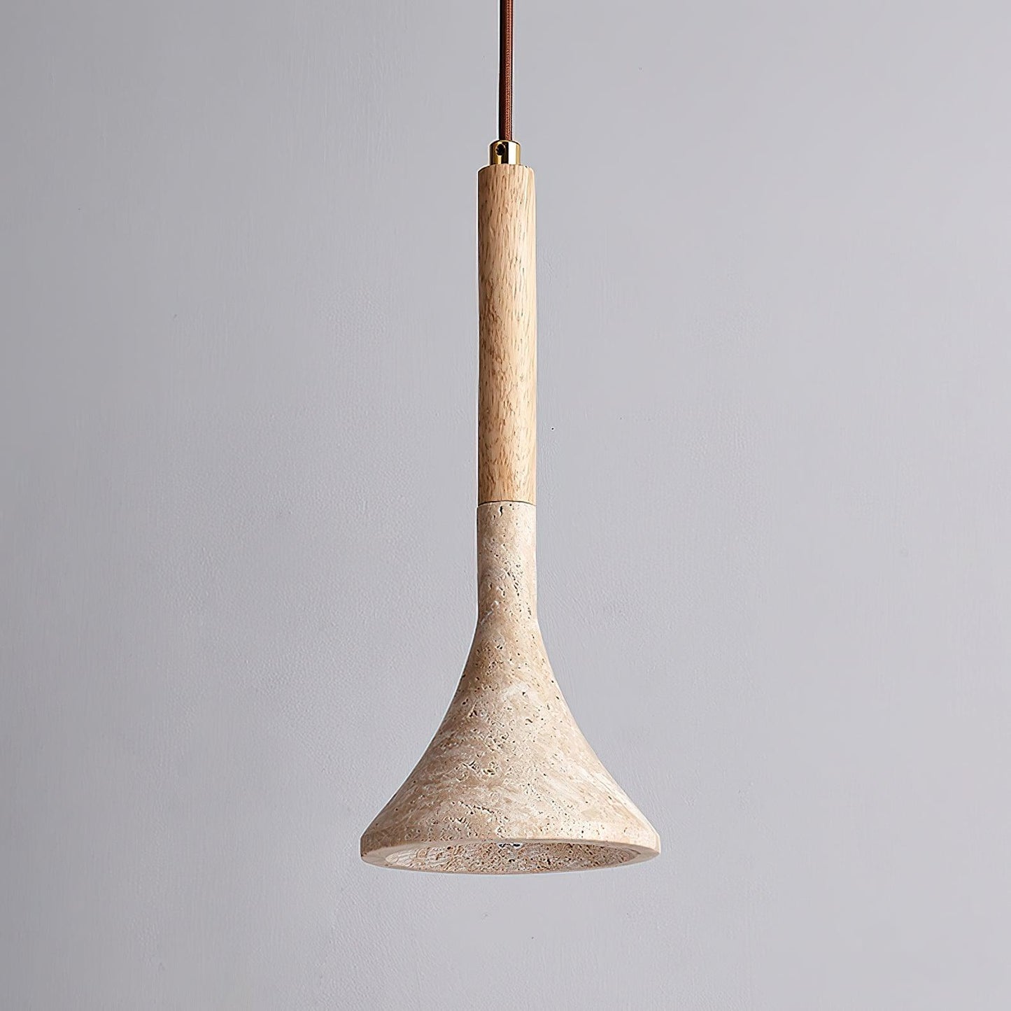 Aplomb Travertin Hanglamp - Elegant en Natuurlijk-light decor-De Bazelaar