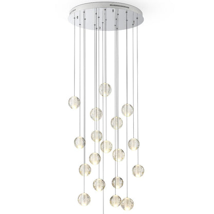 Noordse Kristallen Hanglamp - Luxe Verlichting-light decor-De Bazelaar