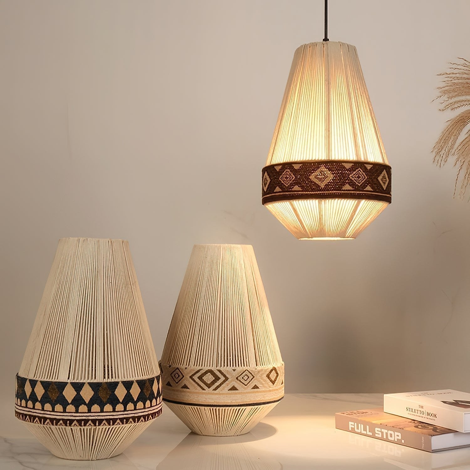 Bohemian Hanglamp met Franje – Speelse Boho-stijl-light decor-De Bazelaar