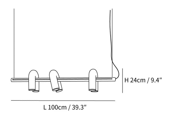 Nordic Cirkus Hanglamp LED – Modern en Stijlvol-light decor-De Bazelaar
