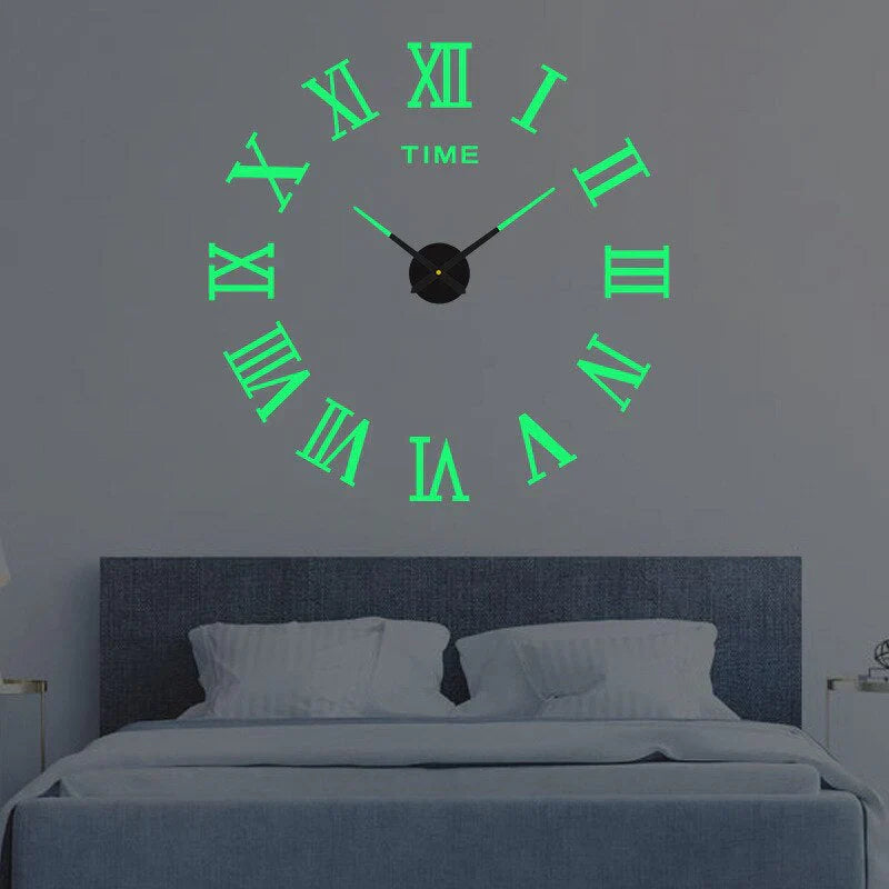 DIY Muurklok - Acryl Minimalistisch Ontwerp - Uniek en Stijlvol-Wall Clocks-De Bazelaar