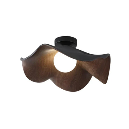 Scandinavische Houten Lotus Hanglamp-light decor-De Bazelaar