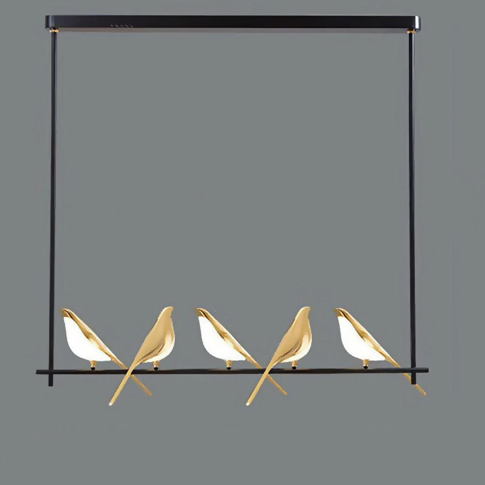 Hanglamp SkyLight met Vogelringen – Uniek en Vrolijk Design-Lamps-De Bazelaar