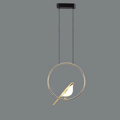 Hanglamp SkyLight met Vogelringen – Uniek en Vrolijk Design-Lamps-De Bazelaar