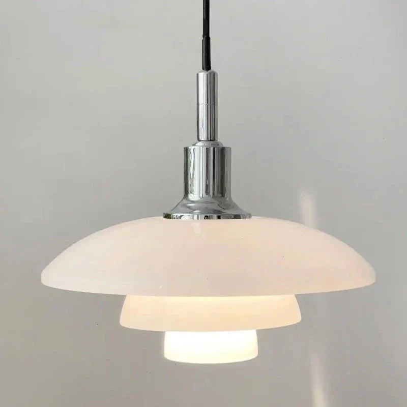 Luxe Hanglamp met Chroomafwerking-light decor-De Bazelaar